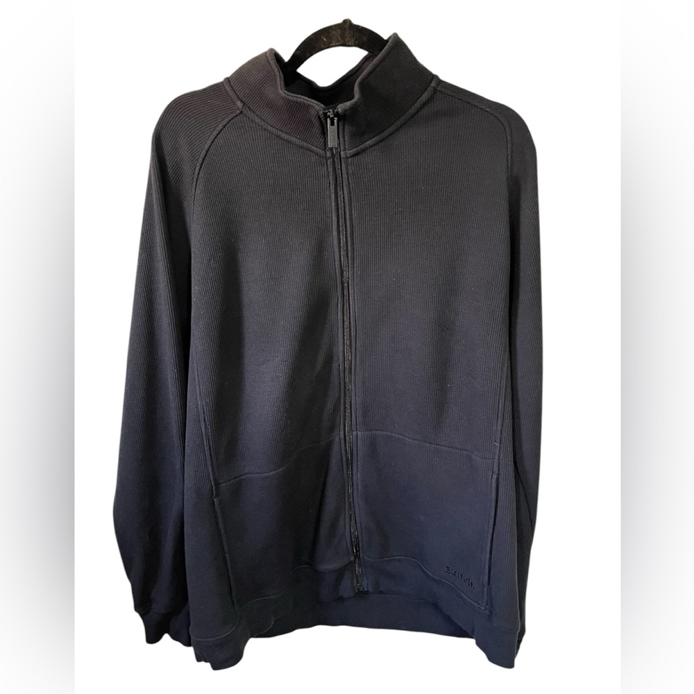 Bench Black Fleece Lined Imperfection Sweater Sz XL